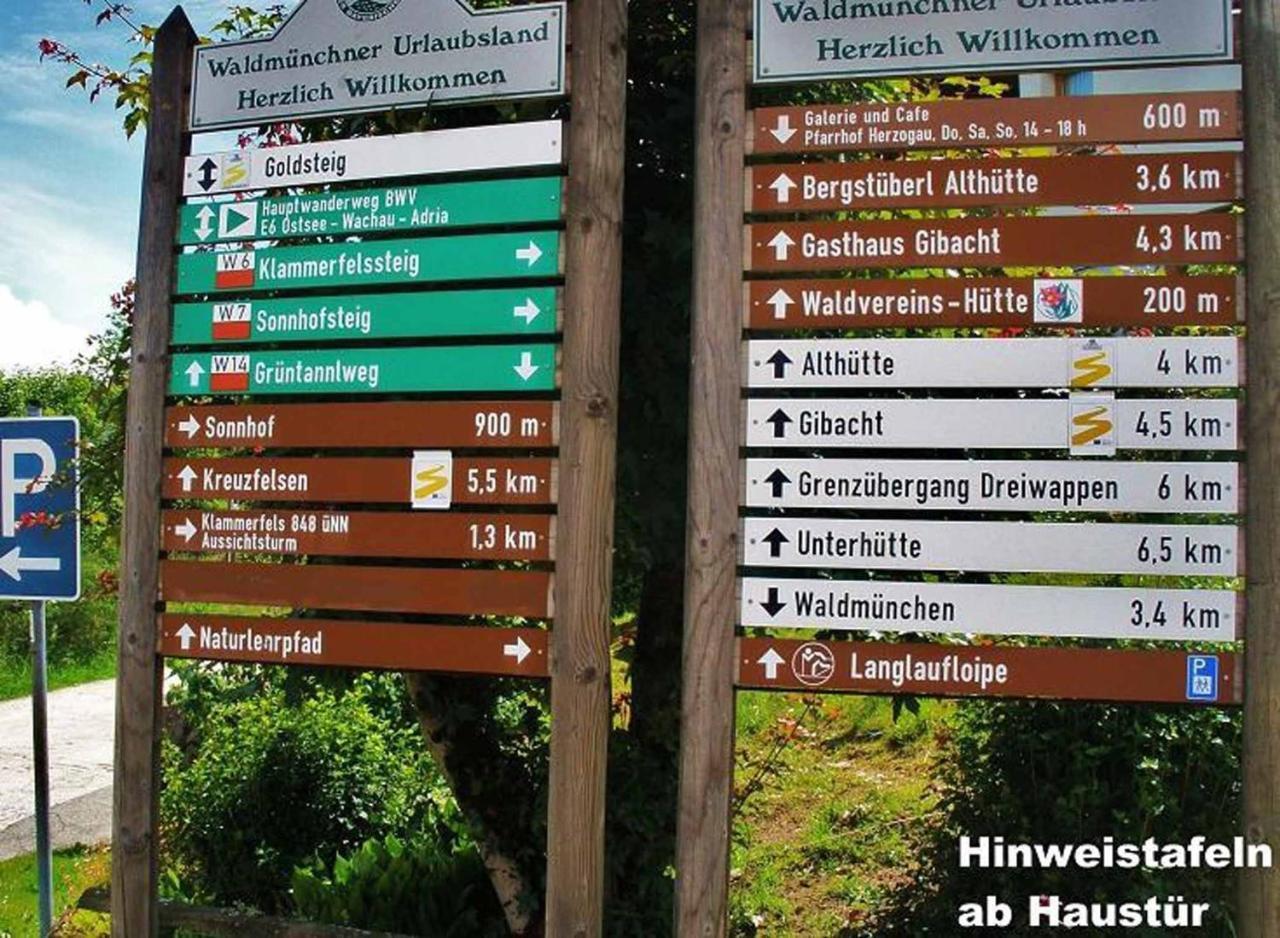 Ferienwohnungen Waldblick Waldmünchen Exteriör bild